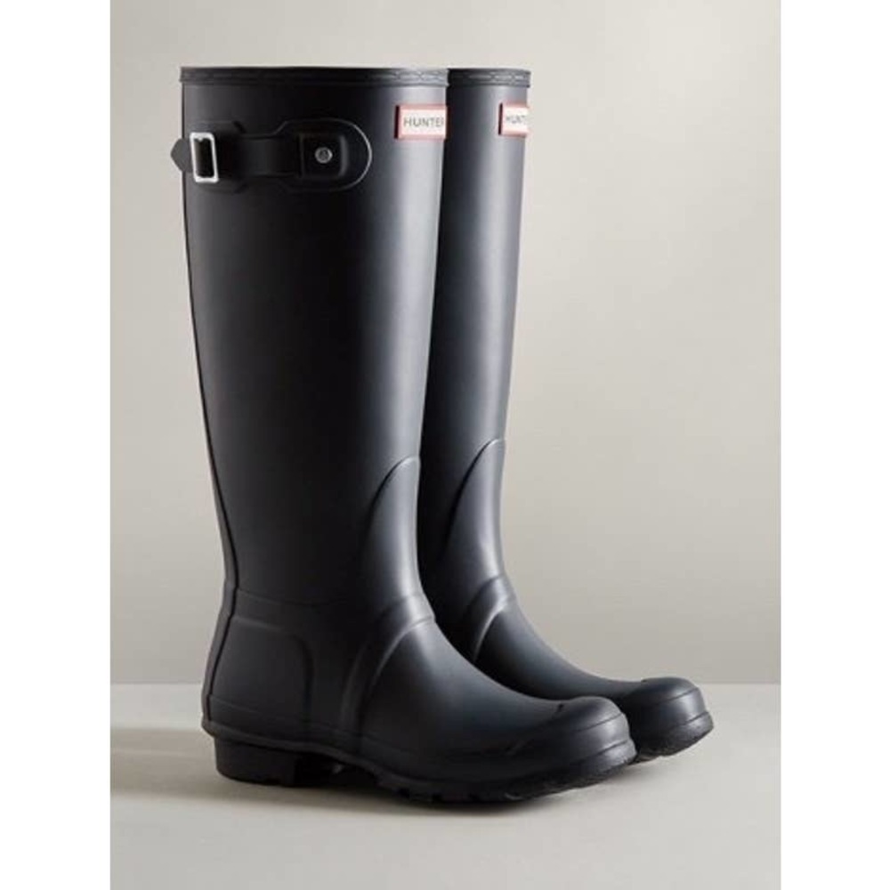 Hunter Women's Original Tall'Rain Boot black size 8
